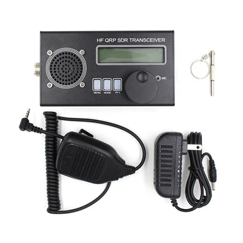 1 Set Portabil Multifuncțional unde Scurte de Radio Emisie-recepție USDX QRP DST Radio Colecționar de Emisie-recepție + Plug SUA