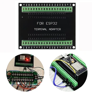 1buc ESP32 Breakout Bord GPIO 1 în 2 pentru 38PIN Versiune Îngustă ESP32 ESP-WROOM-32 Microcontroler Consiliul de Dezvoltare Verde