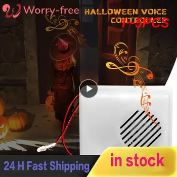 1~5PCS Halloween Senzor de Sunet de Voce-activat Înfricoșător elemente de Recuzită, Decor de Halloween Senzor de Sunet Țipăt Vorbitor Casa Bantuita de Groază
