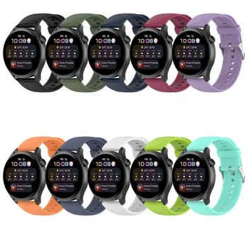 22mm Curea Silicon pentru Huawei Watch3 4 Pro Trupa Sport Înlocuibile Încheietura mâinii Bratara Fashion Watchbands pentru Huawei Watch GT 2 Pro