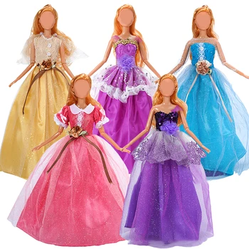 30 CM Păpuși Rochie de Înaltă Calitate Papusa Printesa de Moda Rochie Costum Pentru BJD Accesorii Haine Fete DIY Dress Up