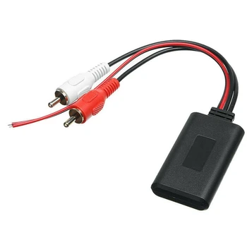 4buc Mașină fără Fir Bluetooth Module Muzica Adaptor RCA AUX Cablu Audio Universal 2RCA Interfață Bluetooth Adaptor de 5-12V