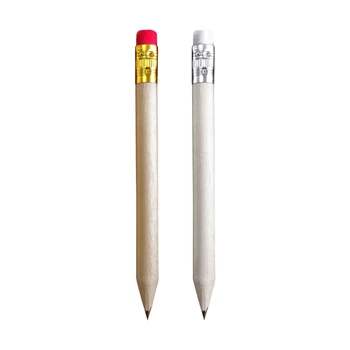 50Pcs Mici Creioane cu Radiera Vrac Mini Creioane pentru Copii, Adulți Birou Școală Dropship