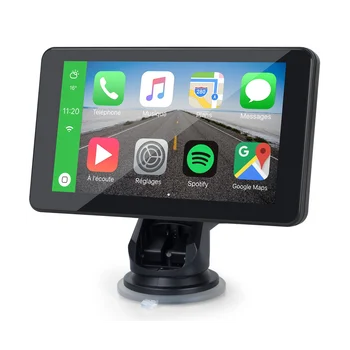 7Inch Carplay Monitor Portabil Wireless CarPlay de Navigare pentru Masina Universal de Afișare Android Auto și Siri Compatibil
