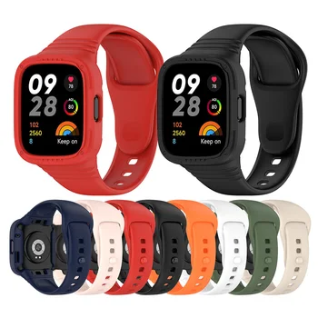 Banda De Silicon Curea Pentru Xiaomi Redmi Ceas 3 Watchstrap Smartwatch Pentru RedMi Watch3 Sport Bratara Bratara De Înlocuire Curele