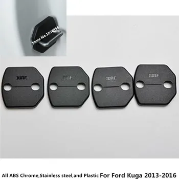 Caroserie Interior din Plastic Anti Rugina Dovada de Apă Ușă Blocare Taste Catarama Capac Pentru Ford Kuga Evadare 2013 2014 2015 2016 4buc