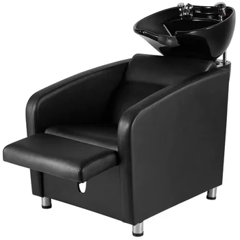 Cel mai bun vânzător confortabil salon de coafură mobilier sampon chiuveta de păr și mașină de spălat scaun