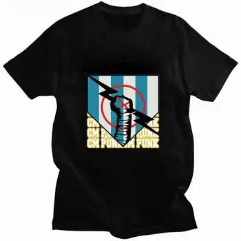 Cm Punk Tricou American, Luptător Profesionist De Moda T-Shirt Vara Maneca Scurta Negru Topuri Tricou Unisex Bărbați Îmbrăcăminte