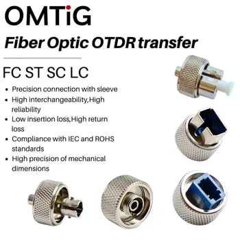 Conector de fibra Optica pentru Optică Timp, Reflectometru, Fibre Adaptor, OTDR de Transfer Conector, FC, ST, SC, LC Adaptor, OTDR