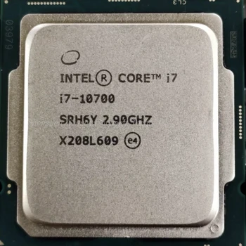 Core i7-10700 CPU 14nm 8 Nuclee 16 Fire de 2.9 GHz, 16MB 65W Nou 10thGeneration Procesor Socket LGA1200 pentru Z490 placa de baza 10700
