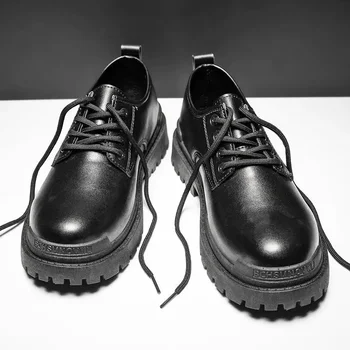 De afaceri din Piele Pantofi Barbati Toamna și Iarna Purta haine de Lucru Interviu Pantofi de Securitate Bărbați Moale Jos cel Mai bun Om Bărbați Sh