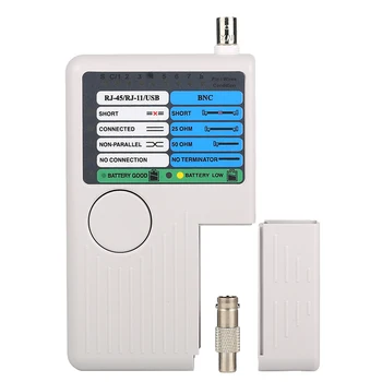De la distanță RJ11 RJ45 USB BNC Cablu de Rețea LAN Tester Pentru cablu UTP STP Cabluri LAN Tracker Detector de Sus Instrument de Calitate