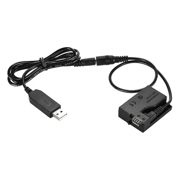 DR-E8 Dummy Baterie Cuplaj Cablu Adaptor USB Piese Pentru LP-E8 Pentru Canon EOS 550D 600D 650D 700D Camere DSLR