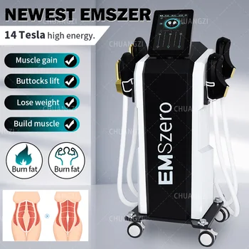 EMSZERO Noi Verticale de Tip EMS HI-EMT RF Stimulator Muscular NEO Slăbire Mașină de Aparat Vibrații Corp Pentru Pierderea în Greutate