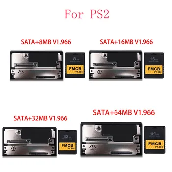FMCB 8MB 16MB, 32MB 64MB v1.966 Card de Memorie Card Pentru PS2 Pentru Playstation 2 Interfata SATA placă de Rețea Adaptor