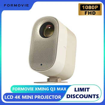 Formovie Xming Q3 Max Inteligent Proiector Full HD 1080P 600 CVIA Lumeni Audio Portabile, Home Cinema, tv LCD MEMC Afaceri în aer liber Beamer