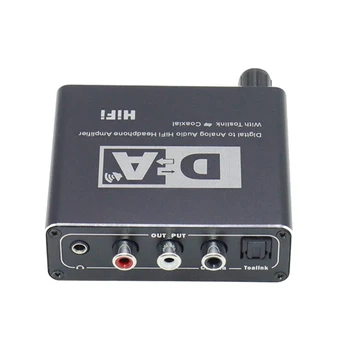 Hifi DAC Amplificator Digital Analog Converter 3.5 mm pentru Căști Amplificator 192KHz