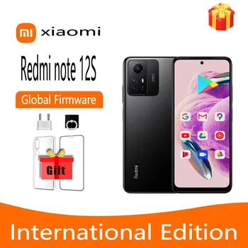 International Edition NOU Xiaomi Redmi Notă 12S NFC 108MP Camera 90Hz AMOLED DotDisplay Helio G96 33W Încărcare Rapidă