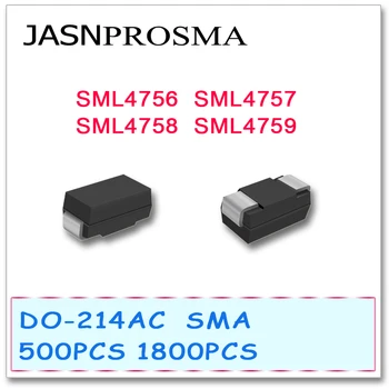 JASNPROSMA SML4756 SML4757 SML4758 SML4759 FACE-214AC 500PCS 1800PCS de Înaltă calitate SML SMD SMA