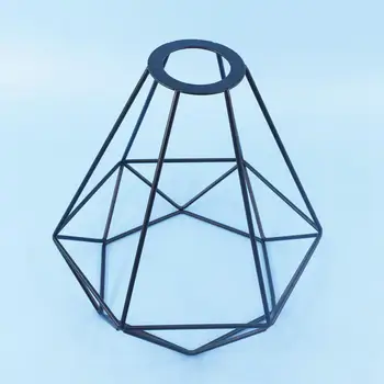 Lampă Capac de Metal de Lampă Capac Decor Abajur Metal Inoxidabil Geometrice Capac pentru Instalare Simplă Decor Retro