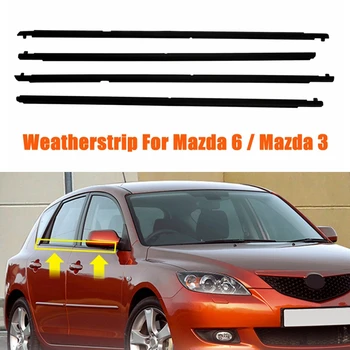Masina Exterior Windows Chederul Impermeabil Presiune Benzi De Etanșare Centura De Turnare Tapiterie Pentru Mazda 3 2004-2009 Pentru Mazda 6 2004-2012