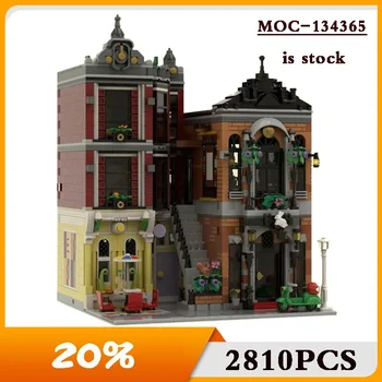 MOC-Centru Magic Shop-Alternative de Proiectare a Stabilit 10312 MOC-134365 Bloc Jucărie 2810 Piese de Asamblare DIY Jucărie Cadou de Ziua de nastere