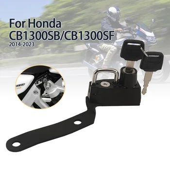Motocicleta cu Casca de Blocare Pentru Honda CB1300SB CB1300SF 2014-2023 Anti-Furt Blocare Lacătul Casca Cu 2 Combinație de taste Accesorii