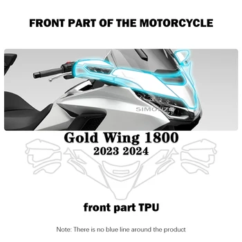 Motocicleta Film Protector Invizibil Auto Capac Pentru Honda Gold Wing 1800 GL1800 2023 Anti-zero de Protecție TPU Motocicleta Acoperi