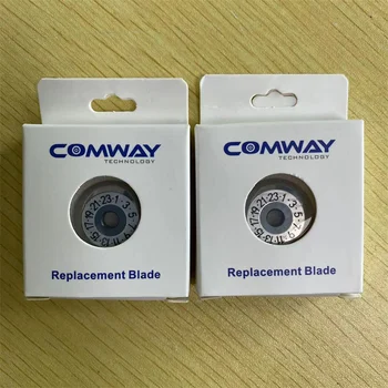 Original Comway C108 C109 C6 C9 Fibra Optica Fusion Splicer Cleaver Înlocuire Lamă 23 Fețele De Tăiere Lame Transport Gratuit