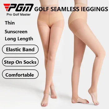 PGM Femei Elastic Slim Golf Legging de Stocare Doamnelor Respirabil protecție Solară Ciorapi sex Feminin Matase de Gheață picioare Lungi, Șosete Golf Pantaloni