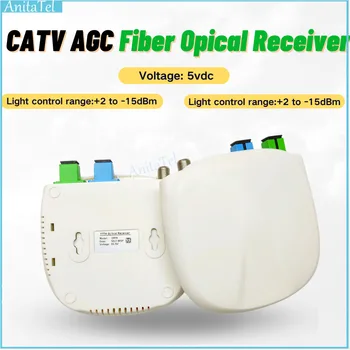 PON Rețea AGC Fibra Optica FTTH Mini WDM Receptor CATV Nod Activ Cu RF Port lățime de Bandă 40-862 &1006MHz