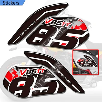Rezervor Tampon de Gaze păcură Autocolante Deflector de Vânt Portbagaj Protecție Decalcomanii de Depozitare Cazuri Emblema Logo-ul Pentru Moto Guzzi V85TT V85 TT
