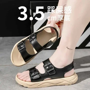 Sandalele de cauciuc Sneskers Plaja papuci de Designer de Lux 2023 Pantofi din Piele Brand de Lux Bărbați Slip-Flops Shuz Tenis de Munte