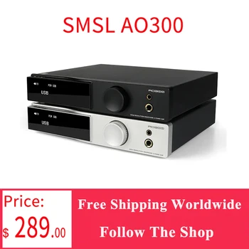 SMSL AO300 Amplificator Digital MA5332MS AMP CS43131 DAC Chip DSD256 Bluetooth MQA 2.1 Canale cu Aubwoofer USB Decodare a Difuzorului