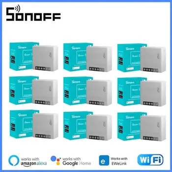SONOFF Mini R2 WIFI Smart Switch Smart Home Telecomanda 2-Way Control Timer Wireless DIY Comutator Interruptor Suport Ewelink Alexa