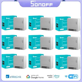 SONOFF MINIR2 Inteligent Wifi Cronometrul Comutator Wireless Switch-uri Inteligente de Automatizare de la Distanță/de Control Vocal Cu eWelink Alexa de Start Google
