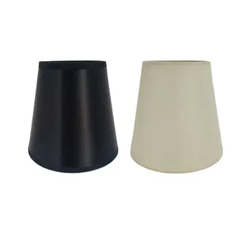 Stil Retro Tambur abajurul de Înlocuire Clip Pe Lampă de Masă Lumină Podea Material Abajur pentru Dormitor Home Decor Sala de Mese