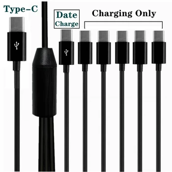 Tip C Mascul la 3 4 6 Port de Tip C USB de sex Masculin C Y Splitter Multiple de Încărcare Rapidă Data de Cablu de Cablu de 1,5 M 0,5 m Pentru Smartphone Tableta