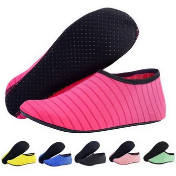 Unisex Pantofi de Plaja si Apa Non-Alunecare de Tenis Înot Scufundări Sosete de Vara Aqua Sandale Plate Pantofi Șosete Podea Papuci de casa pentru Barbati Femei