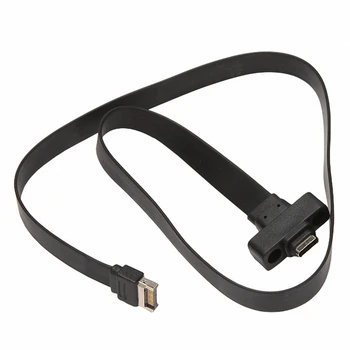 USB 3.1 Panoul Frontal Tip E Male La USB-C Tip C Expansiune Cablu Placa de baza Calculator Conector de Sârmă Cablu de Linie