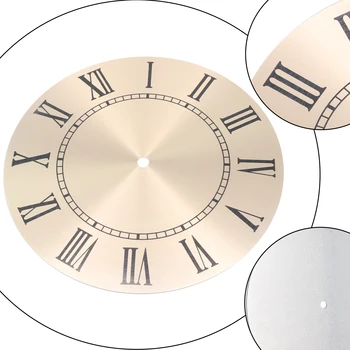 Vintage Numeral Roman Ceasuri De Perete Decor Acasă Aluminiu Arta Minimalist Ceasuri De Moda De Origine Camera De Zi Ceas De Perete Tăcut