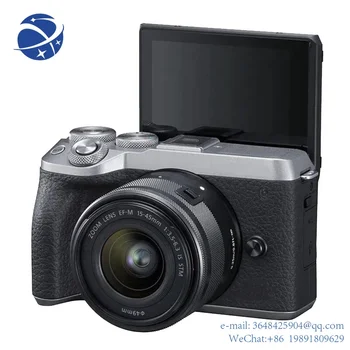 YYHC vânzări la Cald Folosit non-reflectorizant ușor de fotografiat digital M6 15-45mm este stm obiectiv, jumătate-cadru inversat ecran aparat de fotografiat