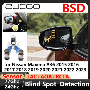 ZJCGO BSD Blind Spot Detection Schimbarea Benzii de Parcare Asistată de Conducere Avertisment pentru Nissan Maxima A36 2015~2023