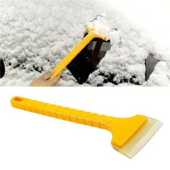 1 Buc Zăpadă racleta Tendon material zăpadă remover instrument de iarnă, mașină de gheață lopată de zăpadă 2-în-1 cu prindere rapida telescopic îndepărtarea zăpezii cu lopata