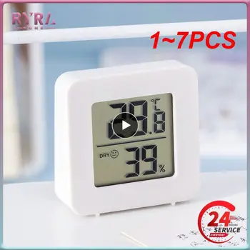 1~7PCS Digital Termometru Higrometru Interior Electronic Termometru Umed Camera Copilului Montat pe Perete Cameră de uz Casnic Temperatura