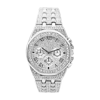 2023 Lux Doamnelor Impermeabil Ceas De Argint Din Oțel Inoxidabil Cuarț Ceas De Mână Brățară Elegant Brand De Top Afaceri Zegarek Damski