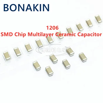 20BUC 1206 47UF 63V 100V ±10% X7R 476K MLCC SMD Chip Condensator Ceramic Multistrat
