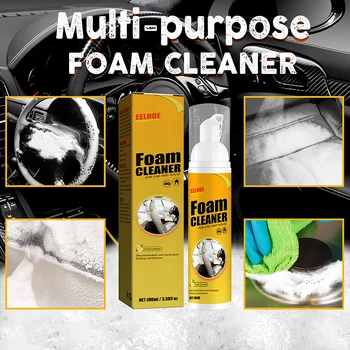 30/100ML Multi-Scop Foam Cleaner Piele Curata Automoive Auto Interior Acasă să se Spele de Întreținere Suprafețe Spray Foam Cleaner