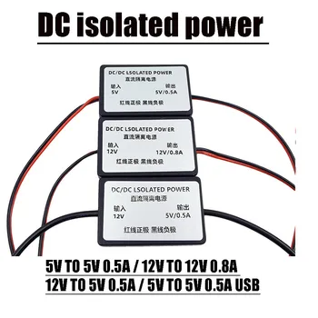 Audio USB DC-DC Izolat Modulul de Alimentare de 5V 12V Auto Bluetooth Amplificator Anti-interferențe Pentru a Elimina un Teren Comun de Zgomot