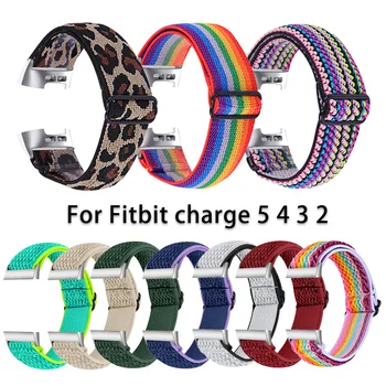 Benzi Elastice Pentru Fitbit Charge 4 3 2 Sport Material Bratara Curea Bucla Pentru Fitbit Charge 2 3 4 5 Watchband Încheietura Trupa Correa